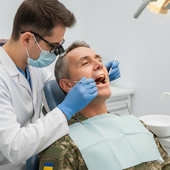 Сіверськодонецький медзаклад надає безкоштовні стоматологічні послуги захисникам (КОНТАКТИ)