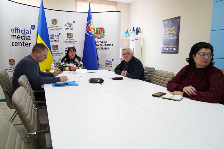 Темпи вакцинації у медзакладах Луганщини зросли вдвічі Темпи вакцинації у медзакладах Луганщини зросли вдвічі