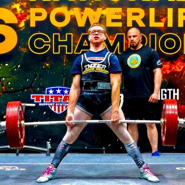Пауерліфтер зі Луганщини встановив новий рекорд України