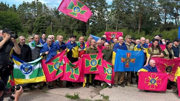 З полону рф повернувся військовий Луганського прикордонного загону