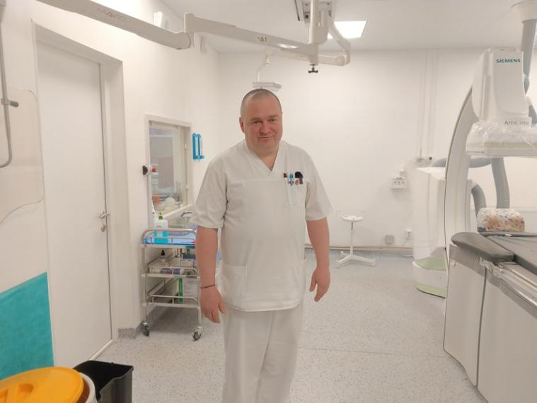 Кардіохірург Олег Сіміковов, Житомир, лютий 2026 року. Суспільне Житомир/Ольга Степуренко