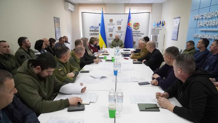 Ще понад 70 млн грн затвердила Рада оборони Луганщини на підтримку ЗСУ