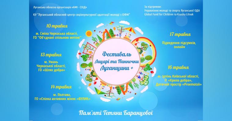 Підтримка дітей та молоді з інвалідністю: стартував фестиваль «Лицарі та Панночки Луганщини+»