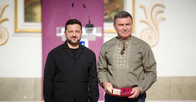 Почесний консул Литви у Луганській області Робертас Габулас отримав орден «За заслуги» ІІІ ступеня