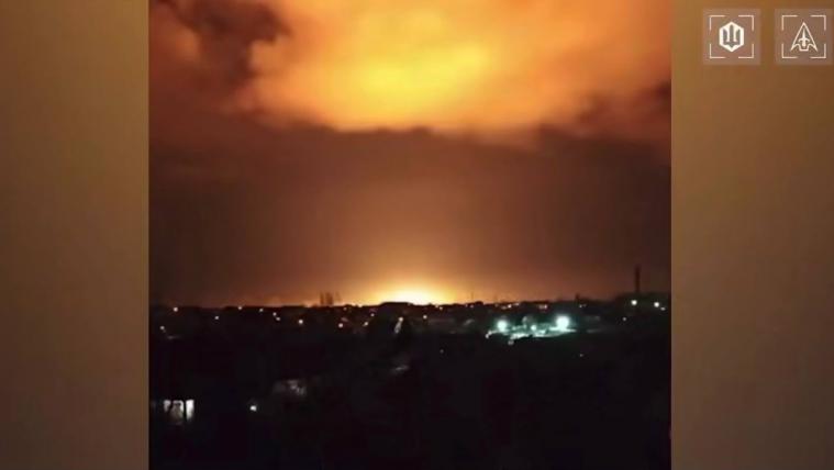 Дрони СБС уразили логістичний хаб окупантів на Луганщині (ВІДЕО)