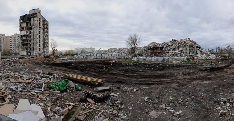 В окупованому Сіверськодонецьку повністю знесли багатоповерхівку