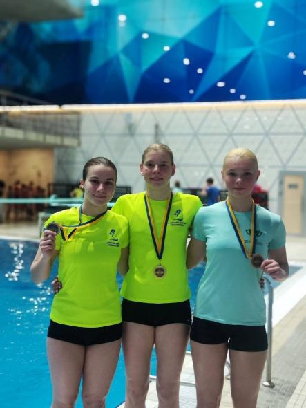 Спортсмени з Луганщини здобули медалі на чемпіонаті України зі стрибків у воду