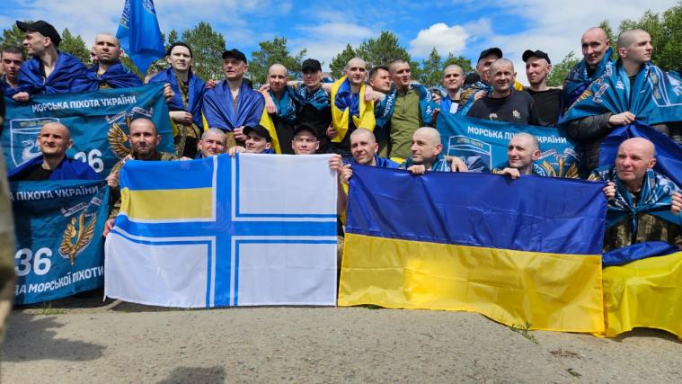 З російського полону повернули 160 захисників, серед них – 115 оборонців Маріуполя