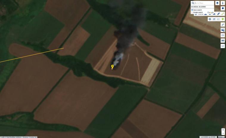 Стало відомо, де саме на Луганщині збили російський винищувач Су-35 (ВІДЕО)