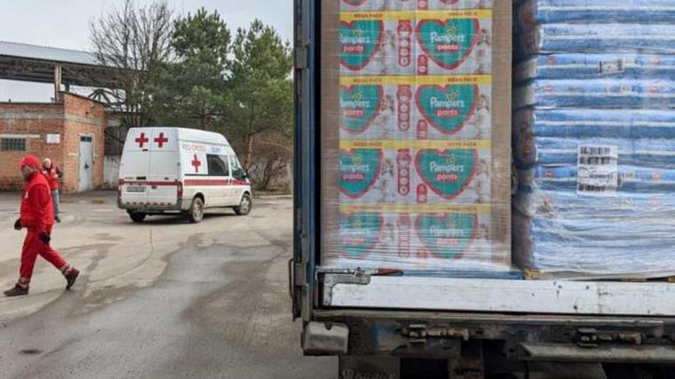 Гуманітарний конвой ООН прибув у Северодонецьк: продукти для 17 000 людей.