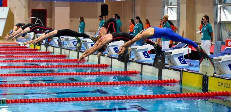 Северодончане на Чемпионате Европы 2018 по плаванию в ластах