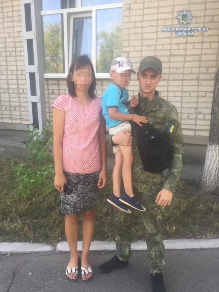 В м. Сєвєродонецьку поліцейські виявили 3-річного хлопчика, який пішов з дитячого садочка
