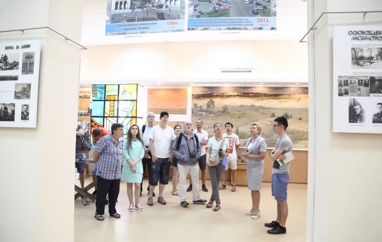 Участники международного культурного проекта VladOpera e.V. посетили музей  Северодонецкого «Азота» OSTCHEM