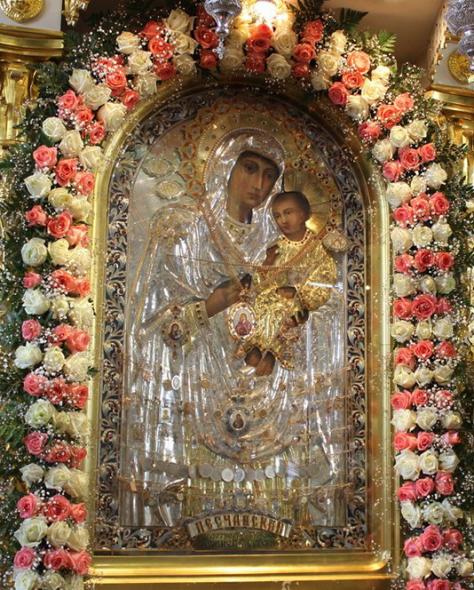 с 29 апреля в Христо-Рождественском кафедральном соборе будет пребывать Песчанская икона Божией Матери