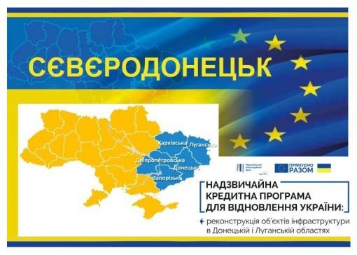 Проєкти подані в рамках програми з відновлення та розбудови миру в східних регіонах України
