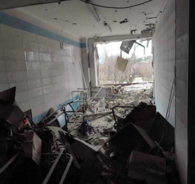 На Луганщині зруйновані майже всі лікарні