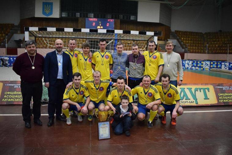 Сєвєродонецький «Щит» став чемпіоном області з футзалу