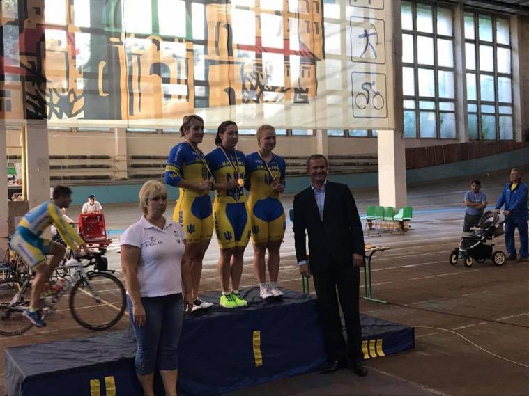 Велоспортсменки з Луганщини завоювали п’ять нагород 