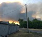Пожар возле Северодонецка: в ГСЧС сообщили подробности