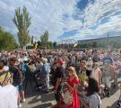 «Гайдай, голос віддай!»: на Луганщині відбувся мітинг щодо скасування виборів
