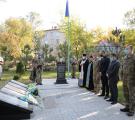 На території військового  госпіталю відкрили меморіальний знак медичним працівникам, які загинули під час бойових дій