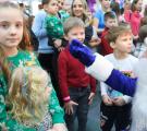 Діти з Луганщини на Вінничині отримали подарунки