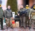 Дрони та антидронову рушницю передали литовці захисникам Луганщини