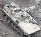 Знищили дві російські БМП-2 на Луганщині (ФОТО)