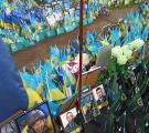 Громада з Луганщини облаштувала куточок пам’яті на Майдані Незалежності на честь загиблих прикордонників (ФОТО)