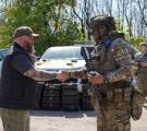 Харченко відзначив «айдарівців» обласними нагородами та передав їм техніку для фронту