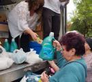 У Кропивницькому переселенцям передали продуктові набори, дитячі товари та засоби реабілітації