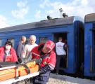 «Лікарі без кордонів» евакуювали ще 48 пацієнтів на медичному потязі
