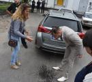 Нападение на кандидата в депутаты Андрея Фурмана (видео)