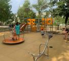 Новий дитячий майданчик встановлено на площі Перемоги