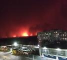 Фото- и видеорепортажи с пожара возле Северодонецка