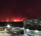 Фото- и видеорепортажи с пожара возле Северодонецка