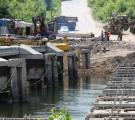 На Луганщині повним ходом йде ремонт Томашівського мосту