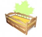 Детская кровать «Рио», 190см * 80см ясень/дуб