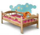 Детская кровать «Зюзюн», 190см * 80см ясень/дуб
