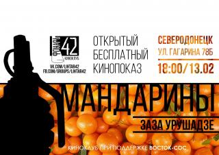 Кинопоказ, фильм «Мандарины»