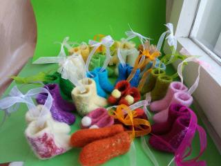 Мастер-класс: «Мокрое валяние - сувениры из фетра»