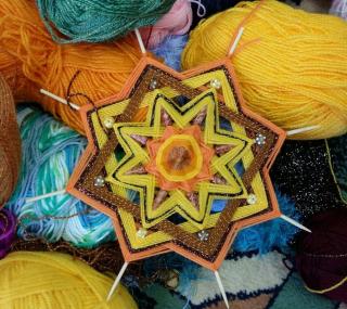 Мастер-класс: "Плетение мандалы"