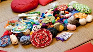 Мастер-класс: "Плетение мандалы"