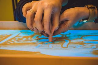 Відкрите заняття з пісочної анімації