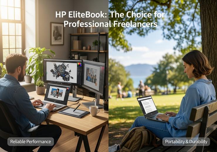 професійним фрілансерам варто обрати HP EliteBook