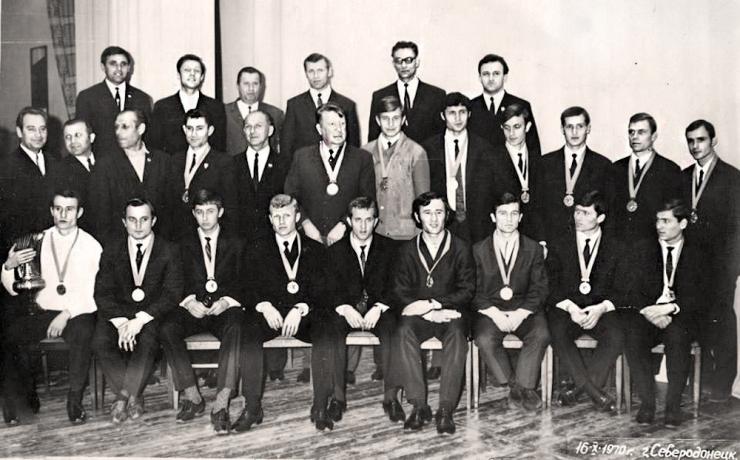 Сєверодонецький “Хімік” – чемпіон України в класі “Б” 1970 року.