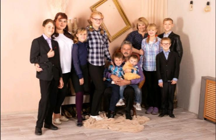 Родина Целухіних, 2012 рік