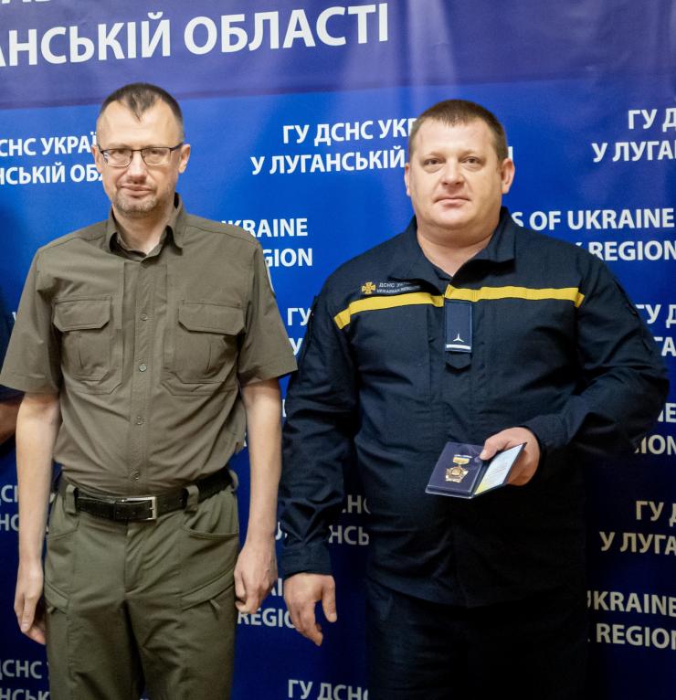 «Те, що ви робите, – справжній героїзм»: луганські ДСНСники отримали обласні відзнаки